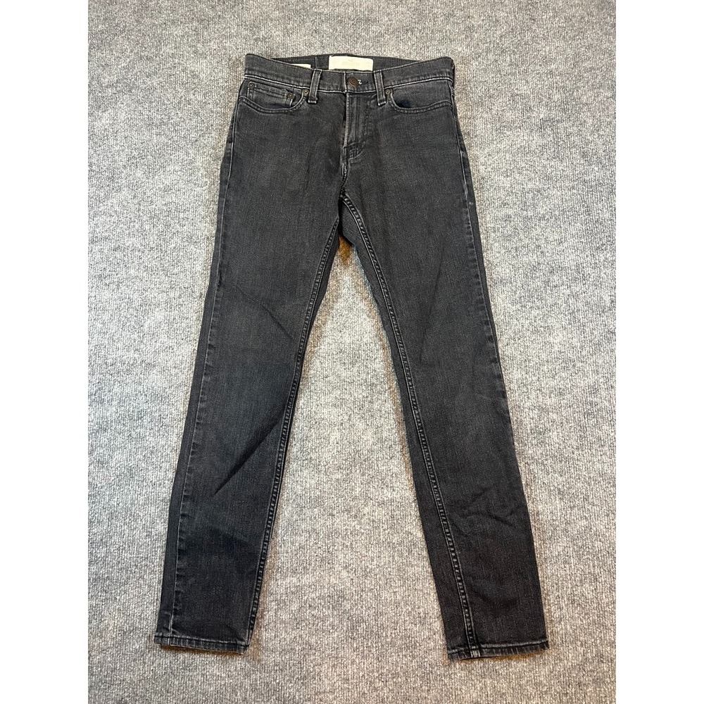 Hollister Jeans Womens 26 x 30 Black High Rise Super Skinny 5 Pocket Stretch